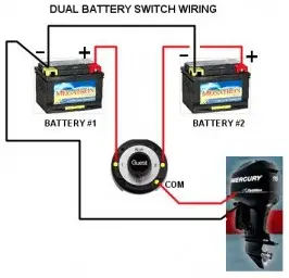 How To Hook Up Two Batteries In A Boat Diagram