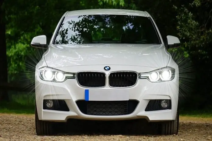 battery location for BMW 328i