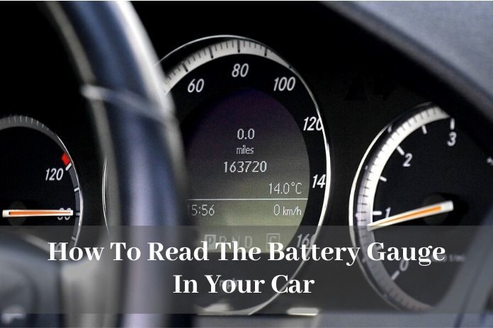 Reading a battery gauge right way