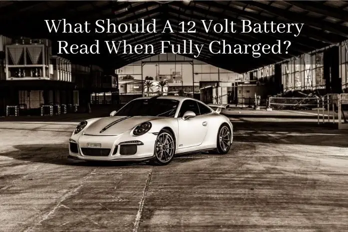 fully charged battery voltage
